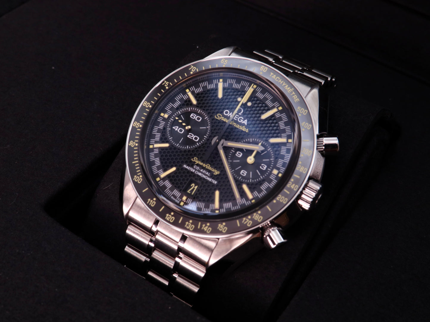 2024 Omega Speedmaster Super Racing - Brand New, Complete Set image 1