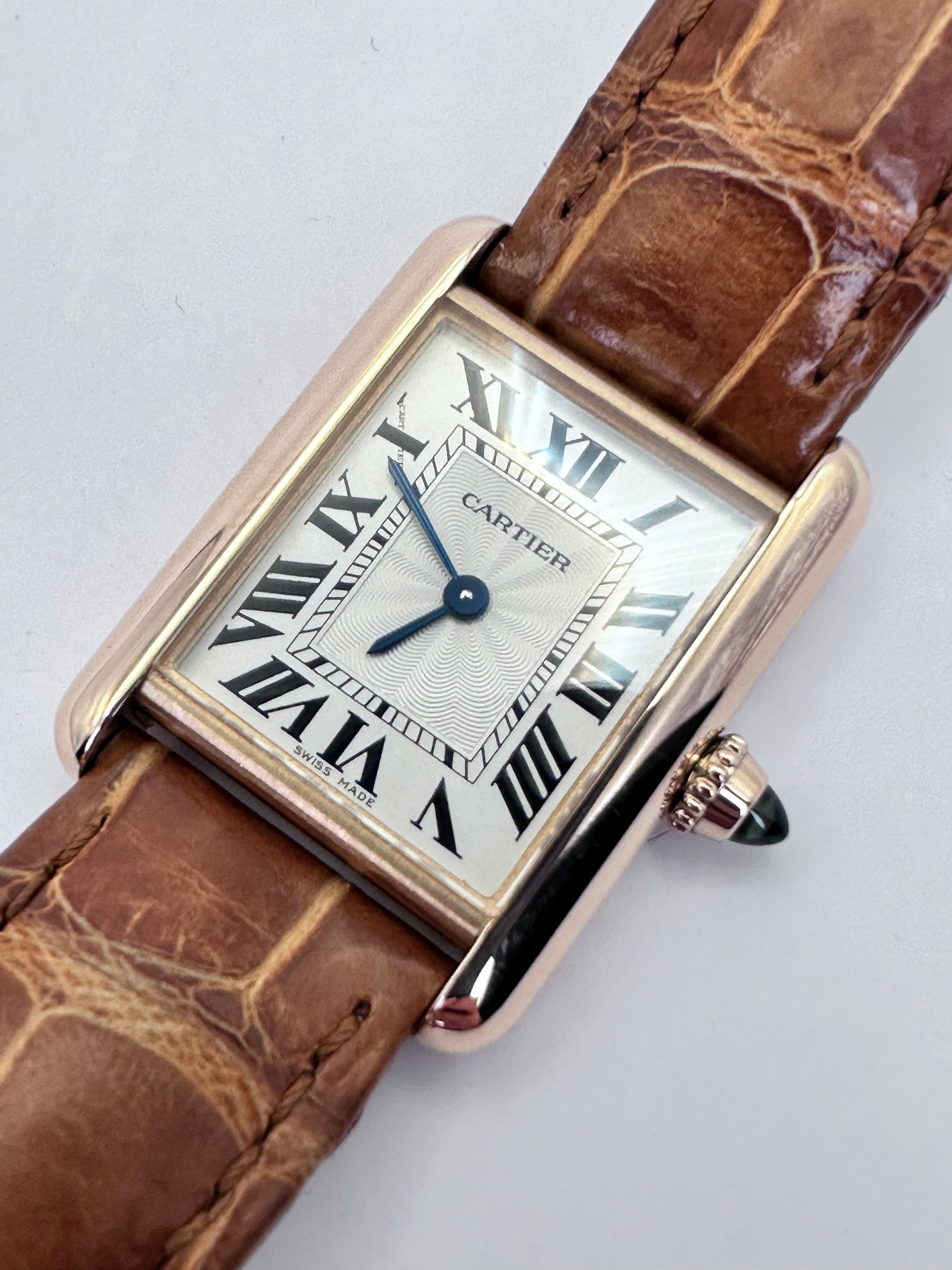 Cartier Tank Louis WGTA0010 - 18K Rose Gold, Cream Dial, Manual Wind image 10