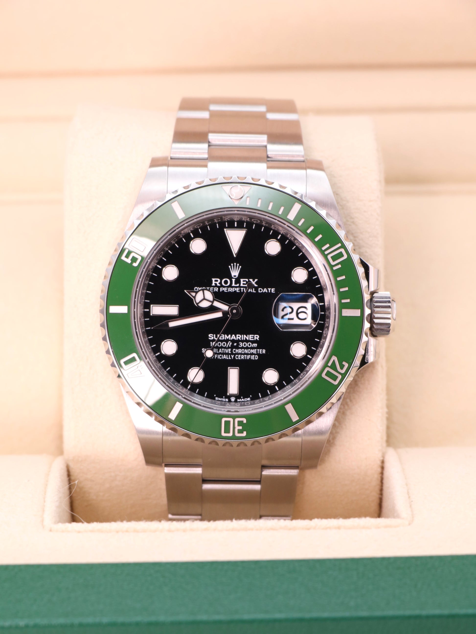 2024 Rolex Submariner Date 126610LV "Starbucks" - MK2 Brand New, Complete Set image 4