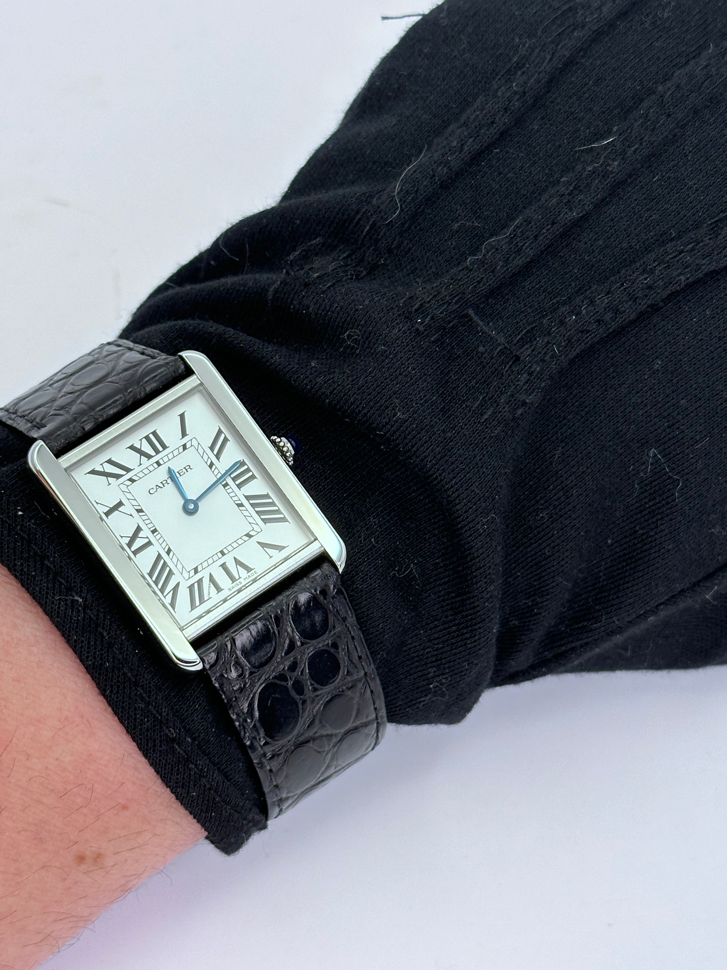 Cartier Tank Solo LM Ref. WSTA0028 - Stainless Steel, Silver Opaline Dial, 16-17 image 6