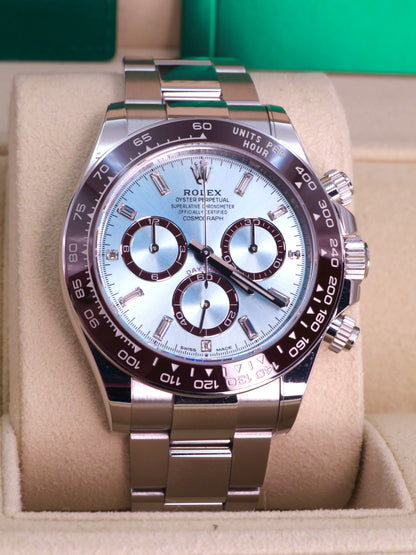 NEW RELEASE: Rolex Cosmograph Daytona 126506A - Platinum with Exhibition Case image 0