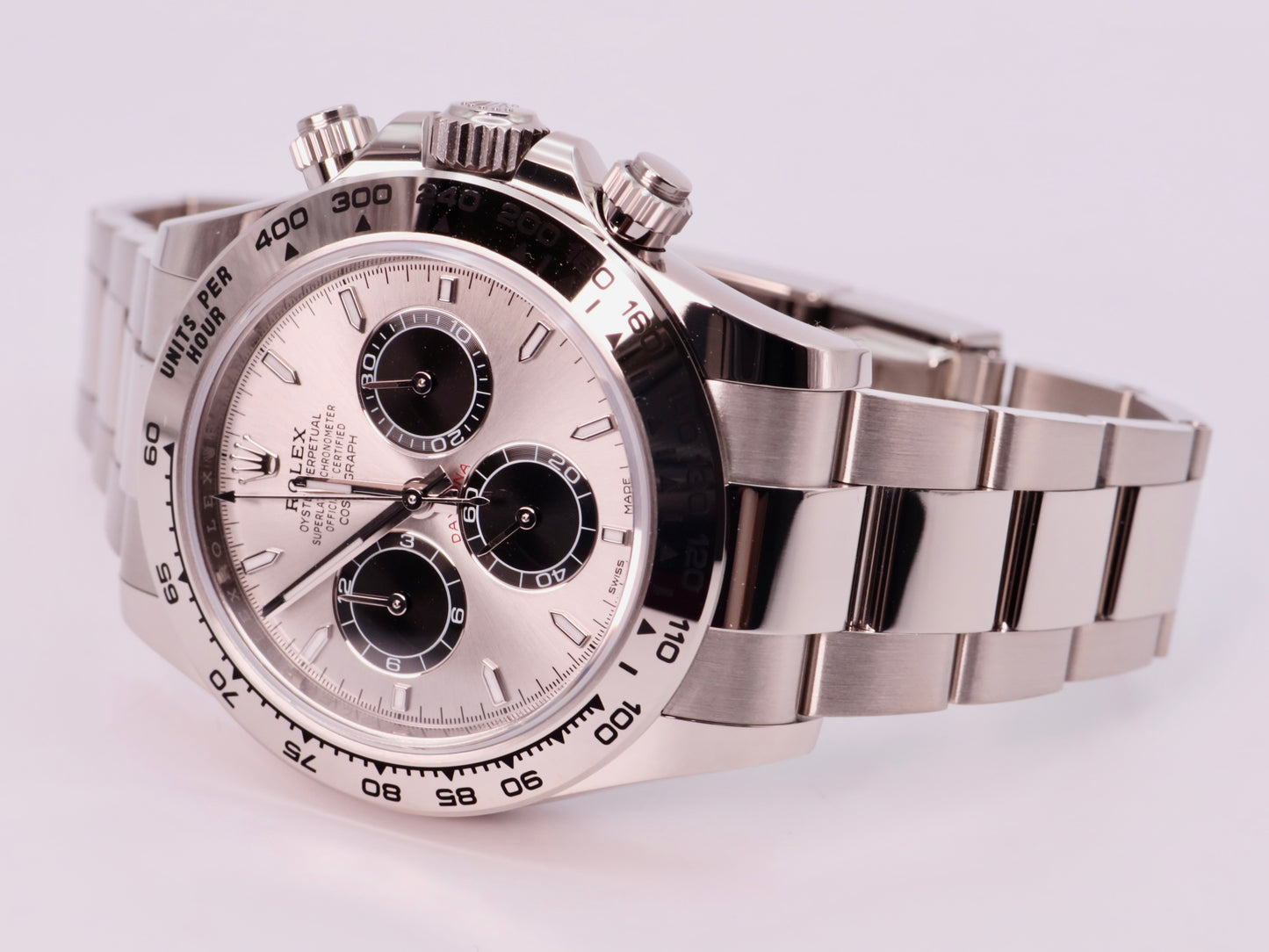 2024 Rolex Cosmograph Daytona 126509 "Ghost" - White Gold, Silver Dial, Complete image 1