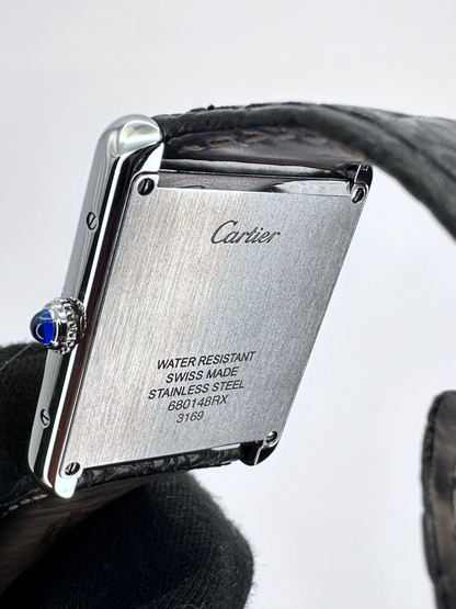 Cartier Tank Solo LM Ref. WSTA0028 - Stainless Steel, Silver Opaline Dial, 16-17 image 3