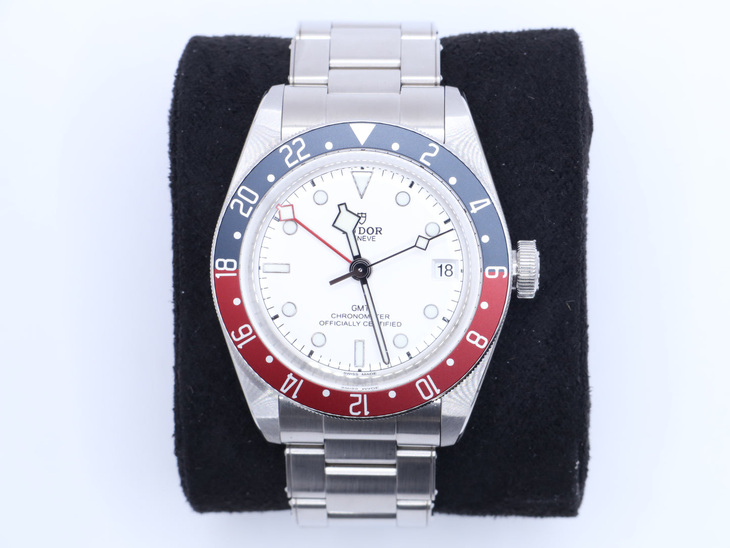 Tudor Black Bay GMT Ref. M79830RB-0010 - "Pepsi" Bezel, Steel Bracelet