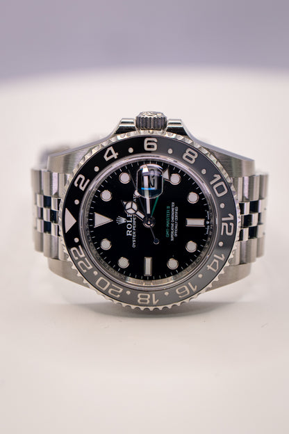 NEW 2024 Rolex GMT-Master II "Bruce Wayne" Ref. 126710GRNR - Black Dial