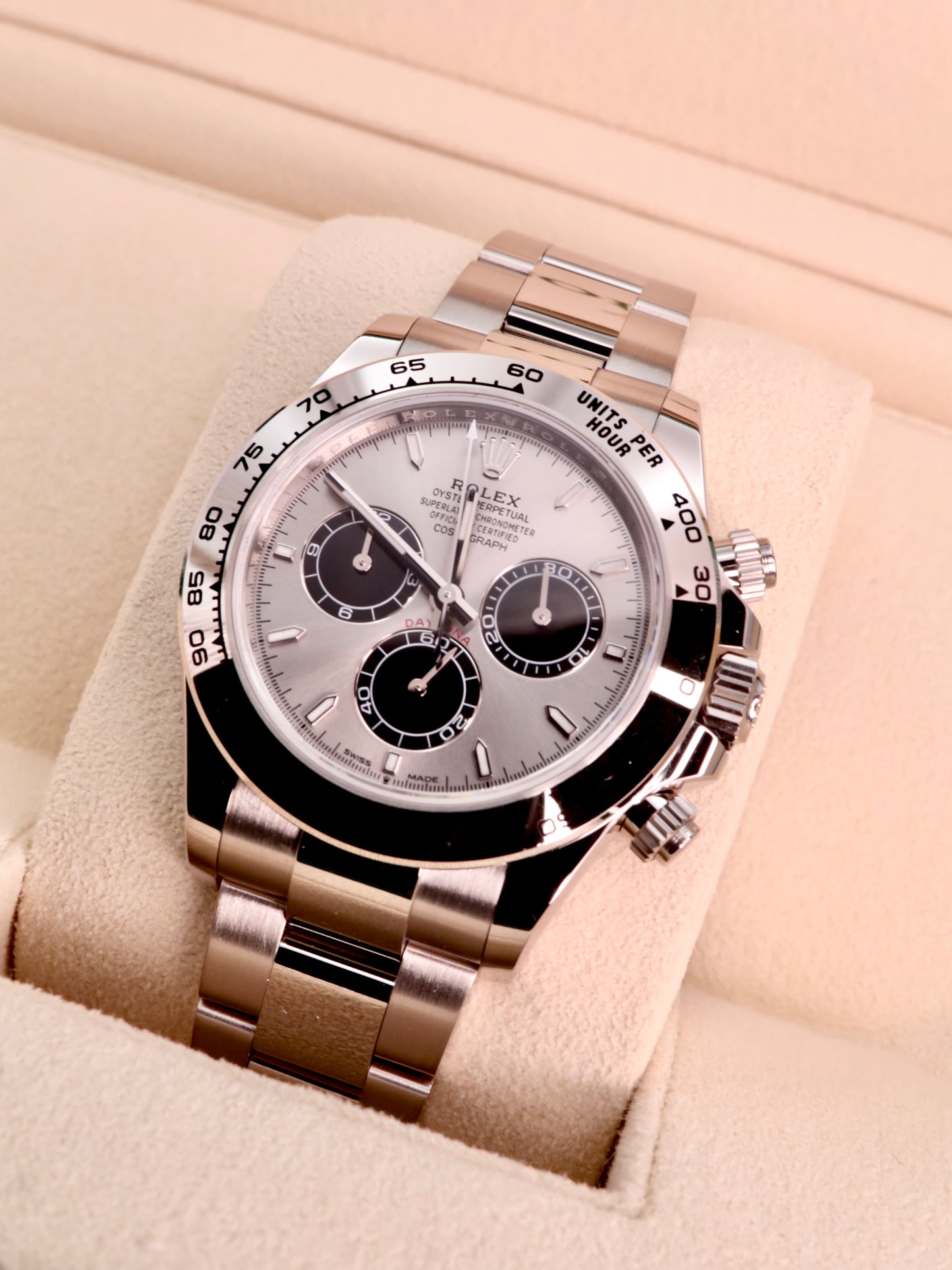 2024 Rolex Cosmograph Daytona 126509 "Ghost" - White Gold, Silver Dial, Complete image 0