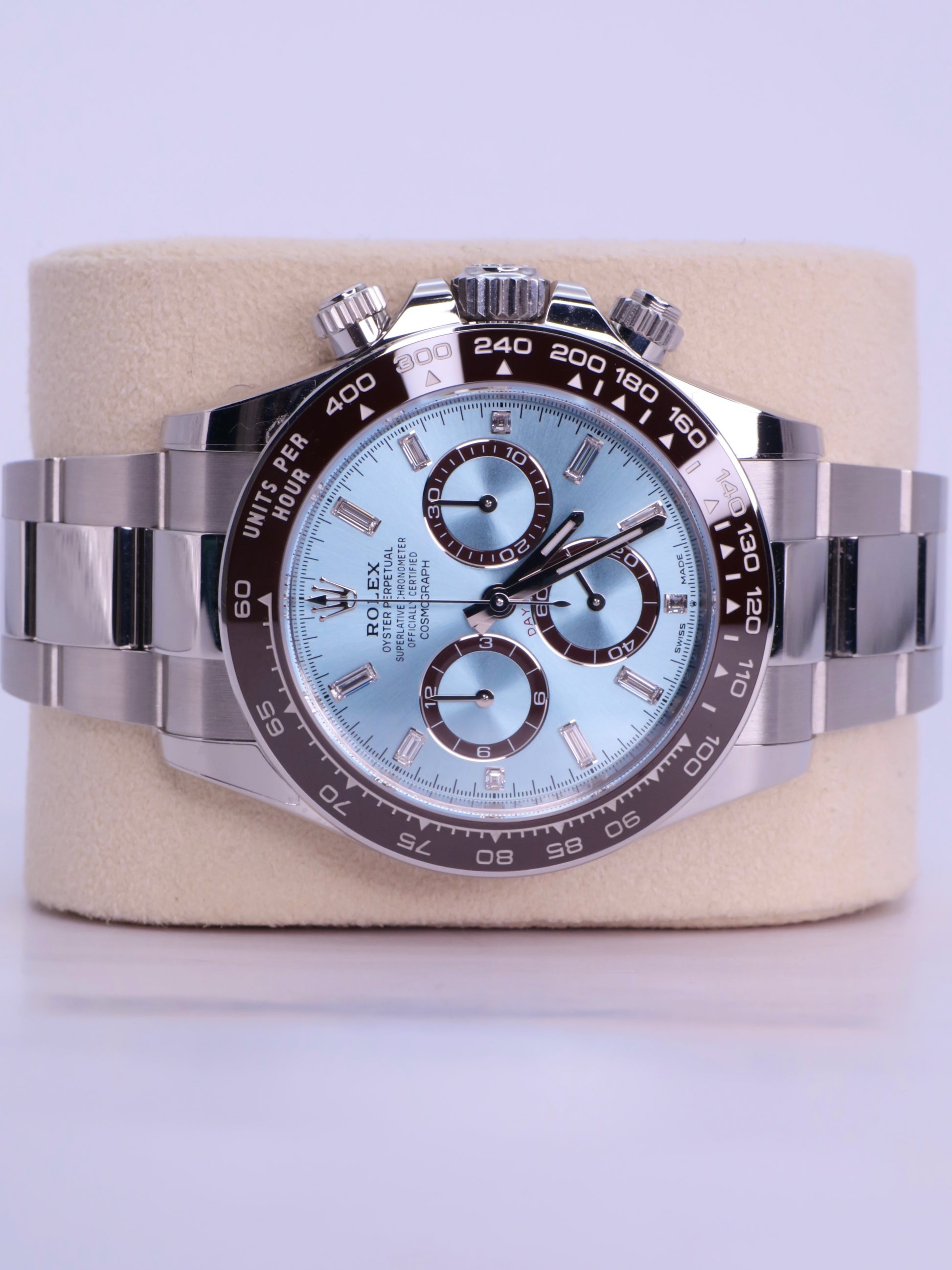 NEW RELEASE: Rolex Cosmograph Daytona 126506A - Platinum with Exhibition Case image 3