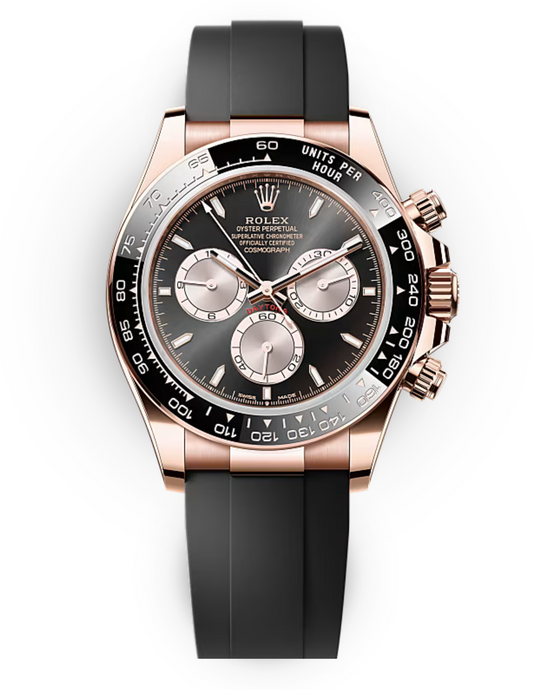 2024 Rolex Cosmograph Daytona 126515LN - Everose Gold, Black Dial, Oysterflex image 0