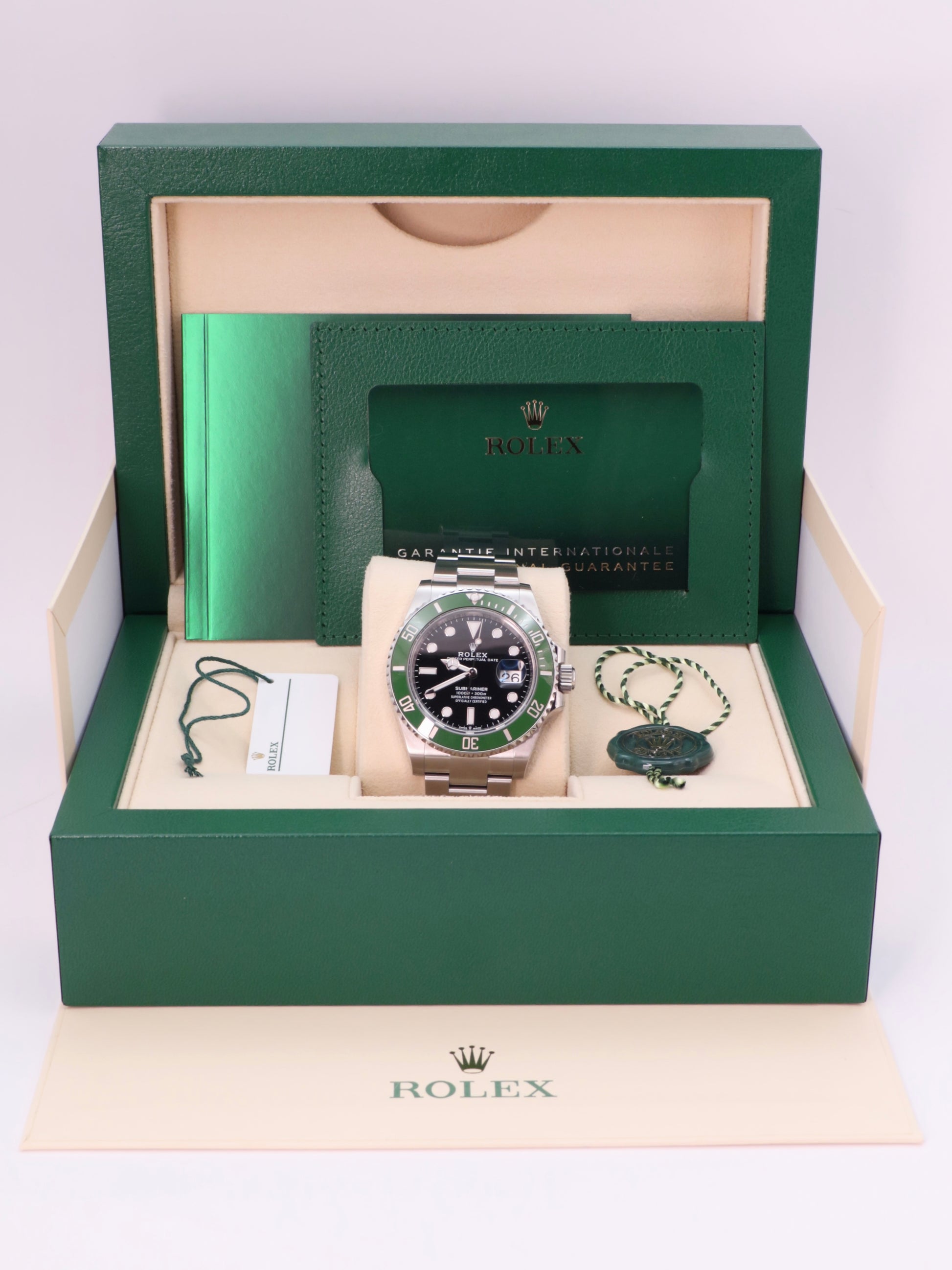 2024 Rolex Submariner Date 126610LV "Starbucks" - MK2 Brand New, Complete Set image 11