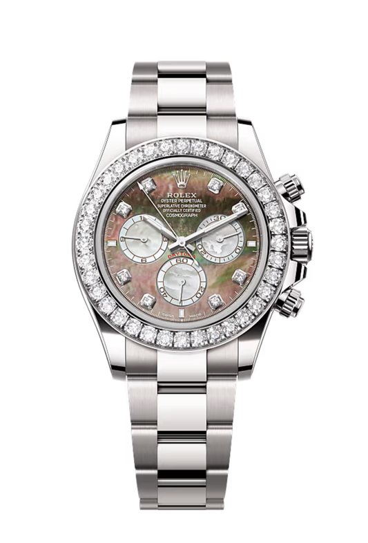 Rolex Daytona Black Mother Of Pearl Ref.126579RBR - White Gold